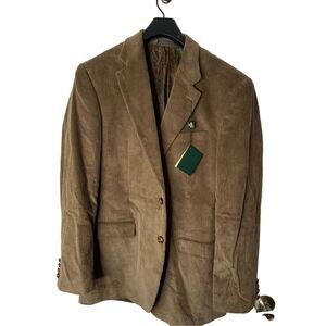 Lauren Ralph Lauren Brown Corduroy Blazer